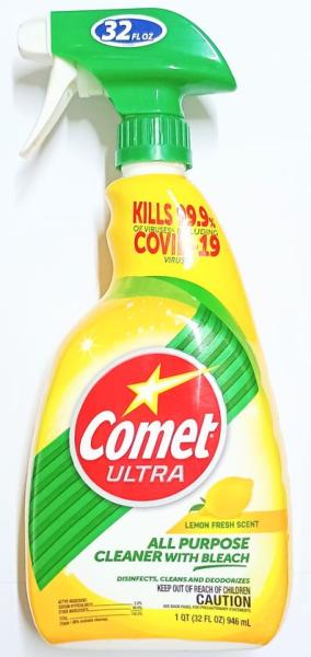 COMET Ultra 'Lemon Fresh Scent' All Purpose Cleaner wirh Bleach 946 m